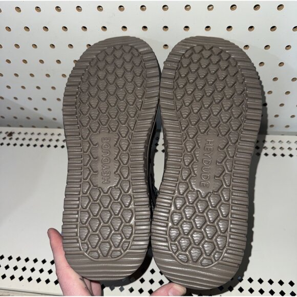 Hey Dude Bradley Classic Mens Lace Up Casual Ankle Chukka Boots Size 7 Gray - Picture 7 of 9